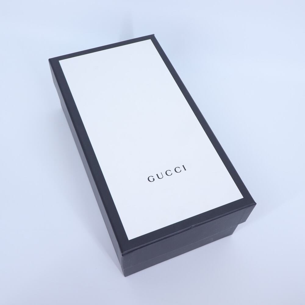 GUCCI Black and White Shoe Size Gift Box 12.5x6.5x4.25